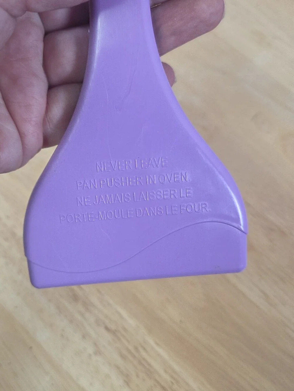 Easy Bake Oven Spatula Ultimate Purple Pan Pusher Tool Replacement